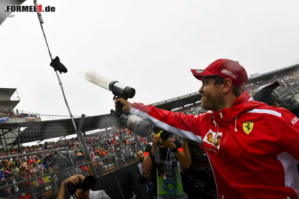 Foto zur News: Sebastian Vettel (Ferrari)