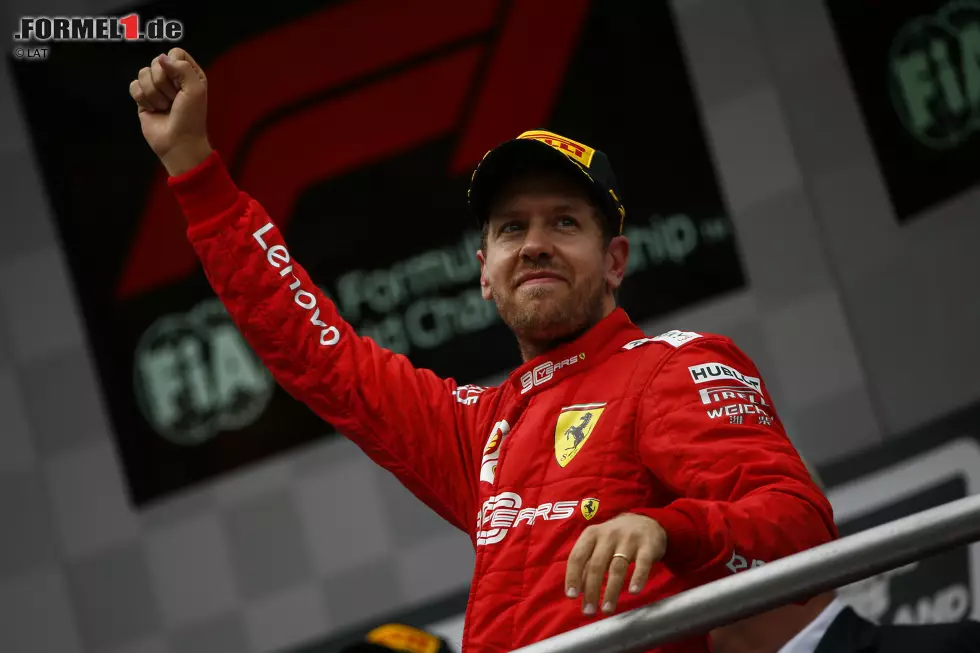 Foto zur News: Sebastian Vettel (Ferrari)