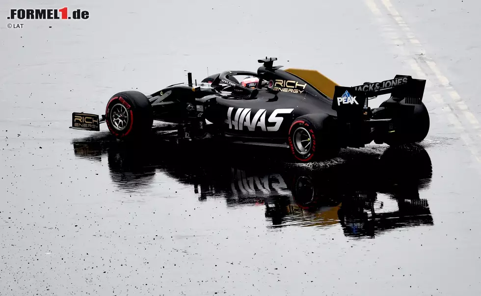 Foto zur News: Romain Grosjean (Haas)