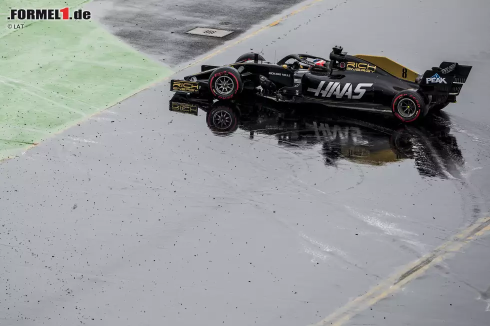 Foto zur News: Romain Grosjean (Haas)