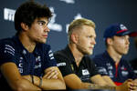Foto zur News: Lance Stroll (Racing Point), Kevin Magnussen (Haas) und Daniil Kwjat (Toro Rosso)