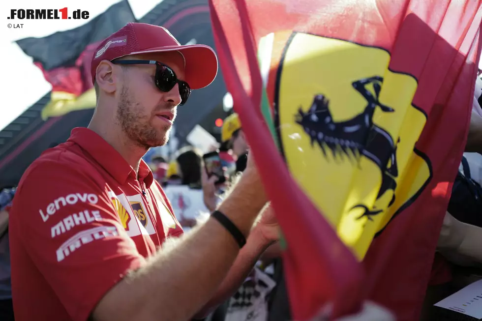 Foto zur News: Sebastian Vettel (Ferrari)