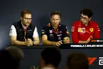 Foto zur News: Andreas Seidl, Christian Horner und Mattia Binotto