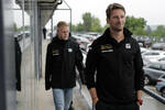 Foto zur News: Romain Grosjean (Haas) und Kevin Magnussen (Haas)