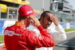 Gallerie: Lewis Hamilton (Mercedes) und Sebastian Vettel (Ferrari)