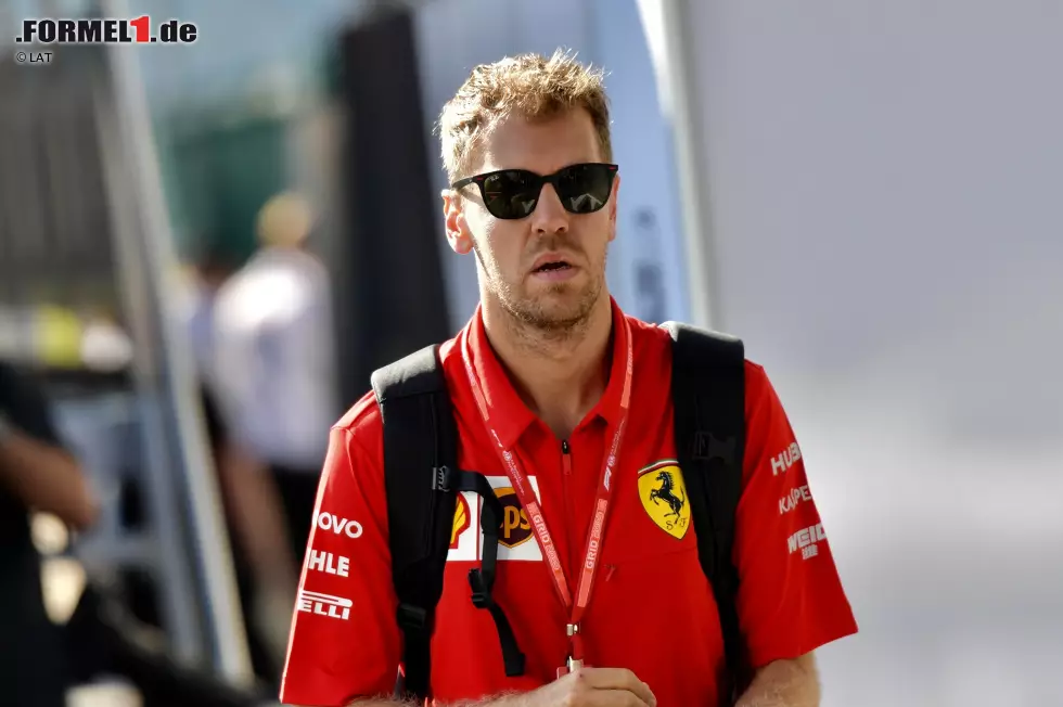 Foto zur News: Sebastian Vettel (Ferrari)