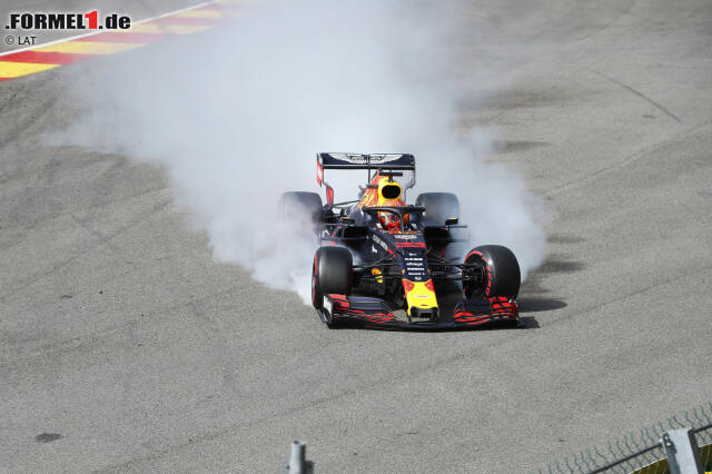 Foto zur News: Max Verstappen scheidet bereits in der ersten Runde des Grand Prix von Belgien aus ...