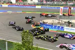 Foto zur News: Kimi Räikkönen (Alfa Romeo), Max Verstappen (Red Bull), Charles Leclerc (Ferrari), Lewis Hamilton (Mercedes), Sebastian Vettel (Ferrari) und Valtteri Bottas (Mercedes)