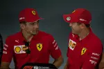 Foto zur News: Charles Leclerc (Ferrari) und Sebastian Vettel (Ferrari)