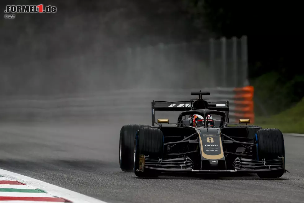 Foto zur News: Romain Grosjean (Haas)