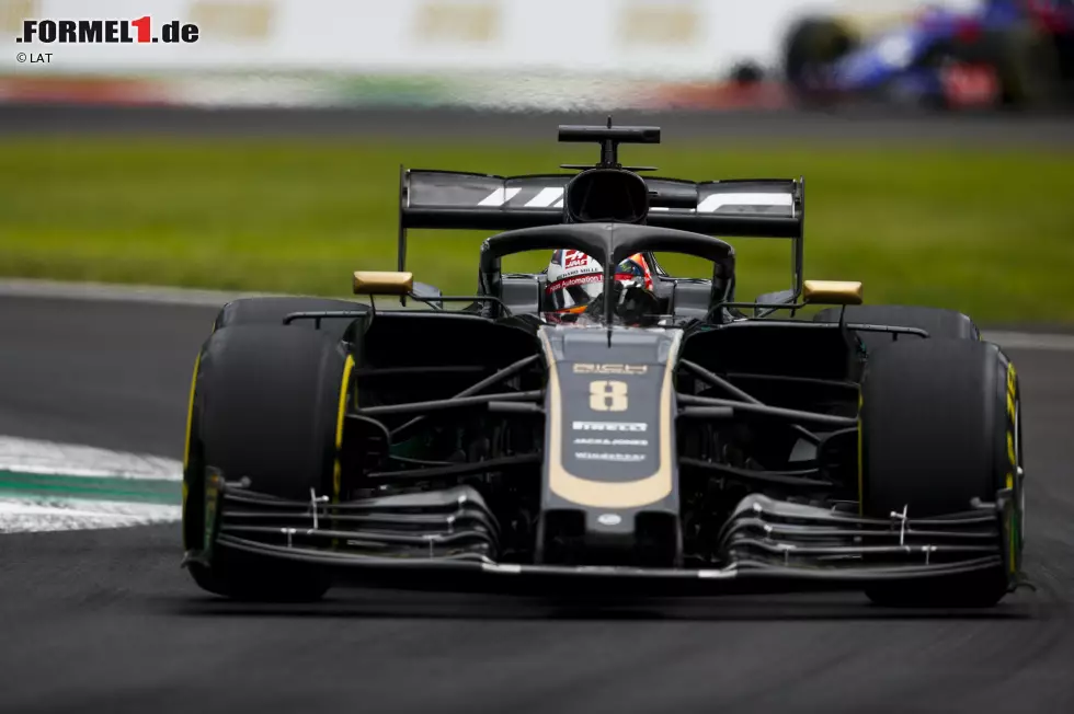 Foto zur News: Romain Grosjean (Haas)