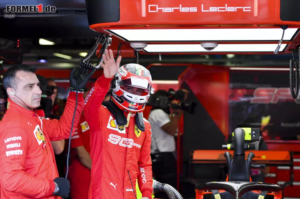 Foto zur News: Charles Leclerc (Ferrari)