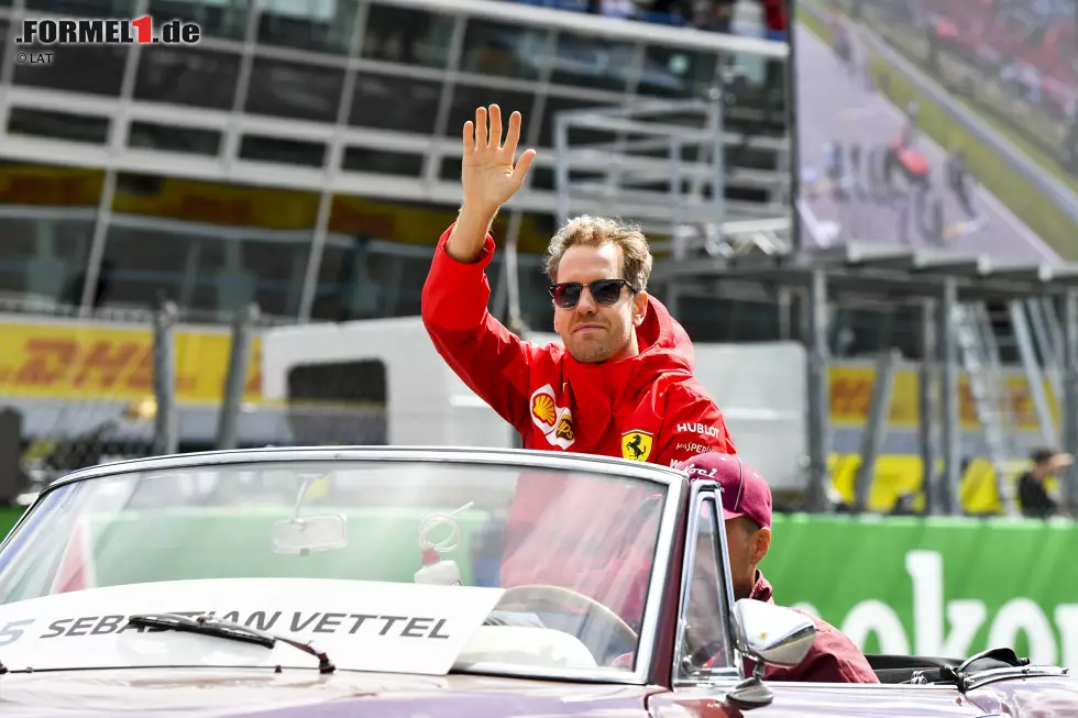 Foto zur News: Sebastian Vettel (Ferrari)