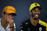 Foto zur News: Daniel Ricciardo (Renault) und Lando Norris (McLaren)