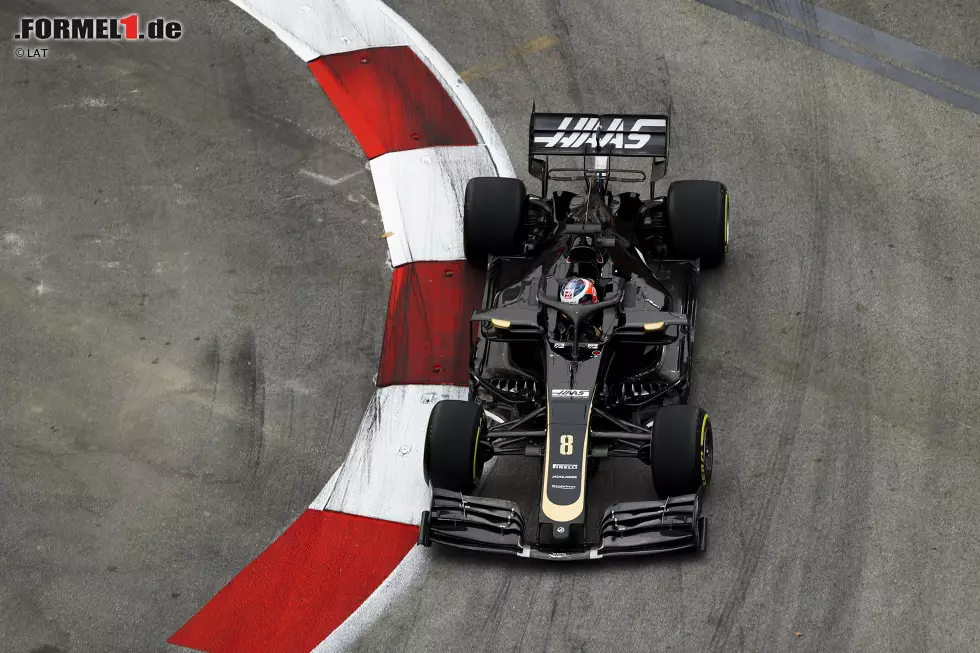 Foto zur News: Romain Grosjean (Haas)