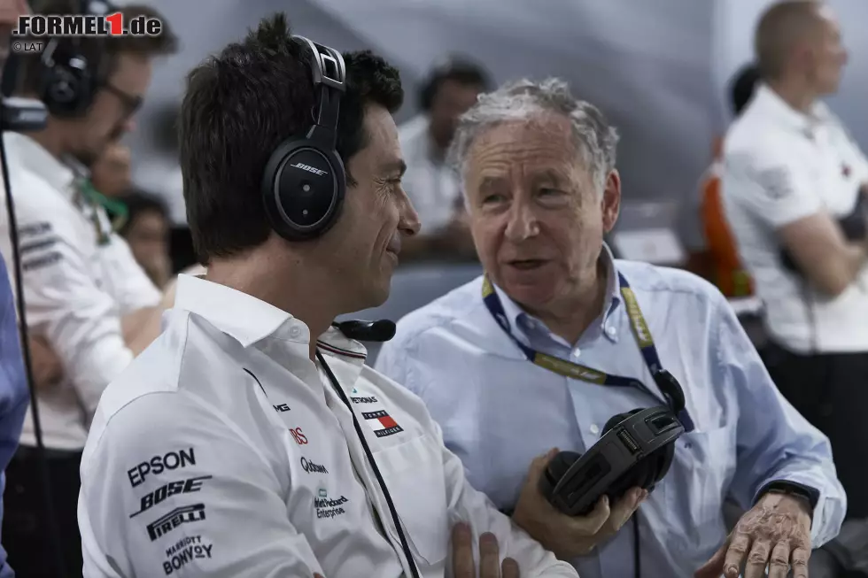 Foto zur News: Toto Wolff und Jean Todt