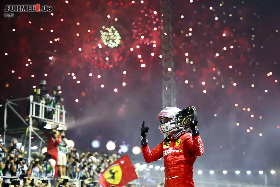 Foto zur News: Sebastian Vettel (Ferrari)