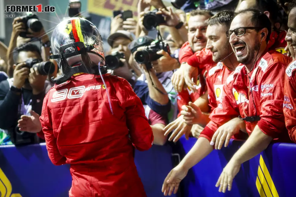 Foto zur News: Sebastian Vettel (Ferrari)