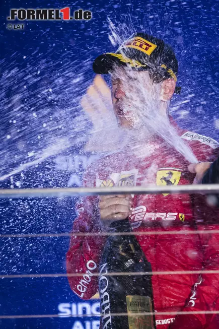 Foto zur News: Sebastian Vettel (Ferrari)