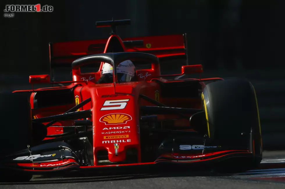 Foto zur News: Sebastian Vettel (Ferrari)