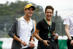 Foto zur News: Lando Norris (McLaren) und Sacha Fenestraz
