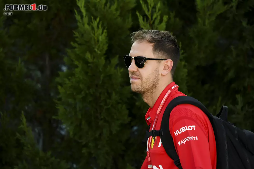 Foto zur News: Sebastian Vettel (Ferrari)