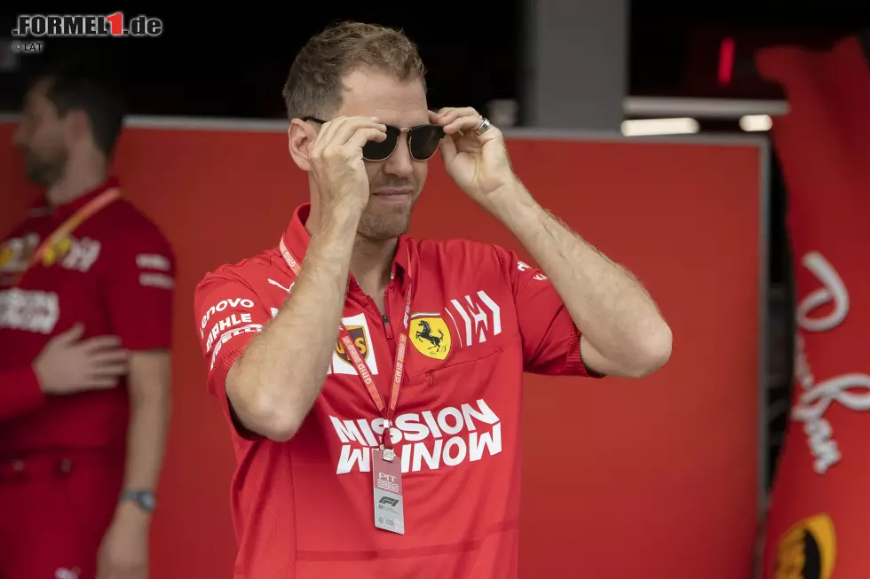 Foto zur News: Sebastian Vettel (Ferrari)