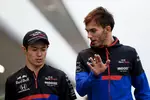 Foto zur News: Naoki Yamamoto und Pierre Gasly (Toro Rosso)