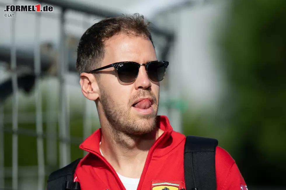 Foto zur News: Sebastian Vettel (Ferrari)