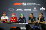 Foto zur News: Antonio Giovinazzi (Alfa Romeo), Sebastian Vettel (Ferrari), Sergio Perez (Racing Point), Lewis Hamilton (Mercedes) und Alexander Albon (Red Bull)