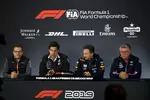 Foto zur News: Andreas Seidl, Toto Wolff, Christian Horner und Otmar Szafnauer