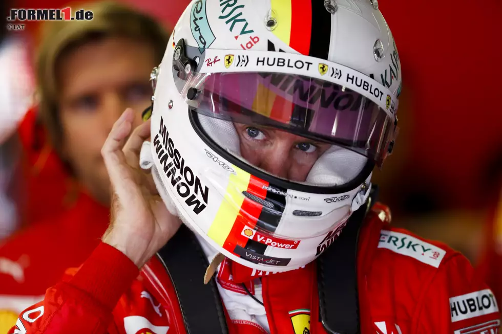 Foto zur News: Sebastian Vettel (Ferrari)