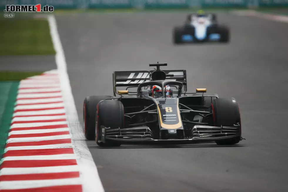 Foto zur News: Romain Grosjean (Haas)