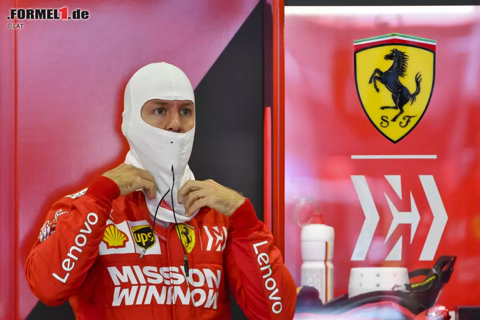 Foto zur News: Sebastian Vettel (Ferrari)