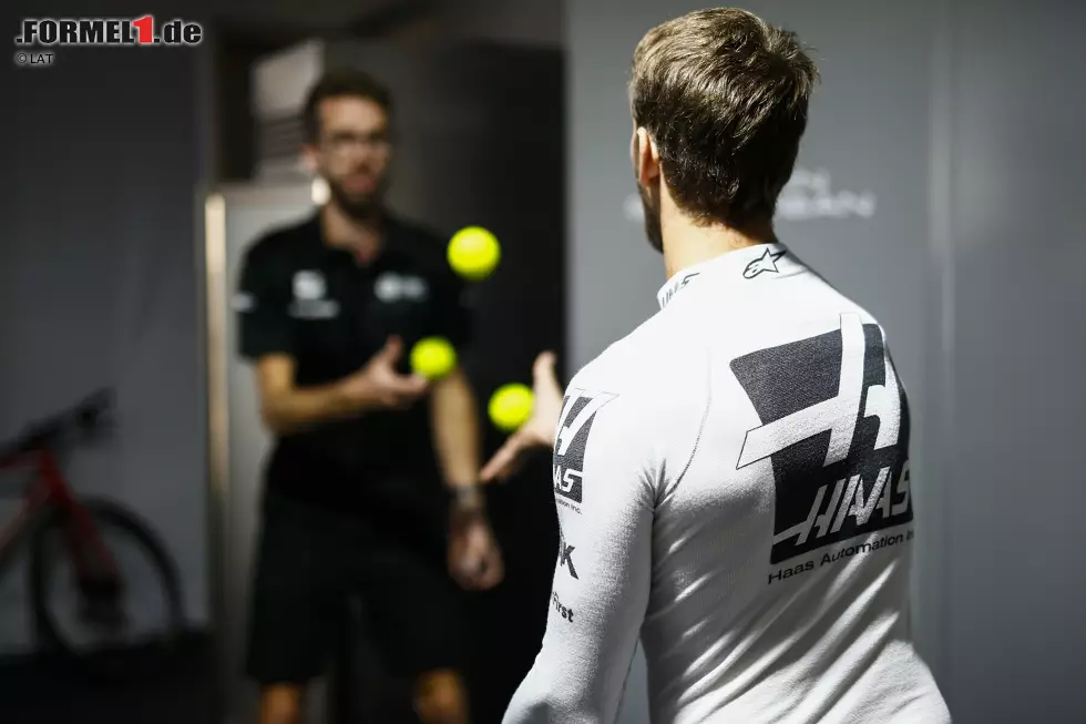 Foto zur News: Romain Grosjean (Haas)