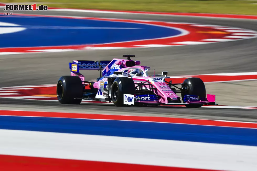 Foto zur News: Sergio Perez (Racing Point)