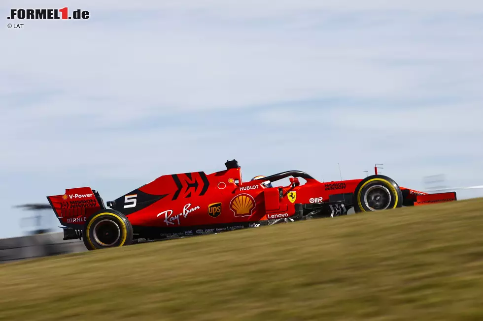 Foto zur News: Sebastian Vettel (Ferrari)