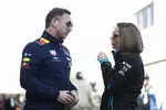 Foto zur News: Christian Horner und Claire Williams