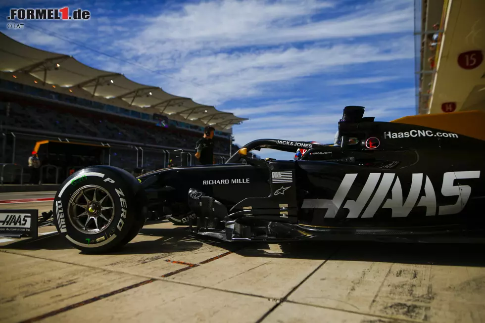 Foto zur News: Romain Grosjean (Haas)