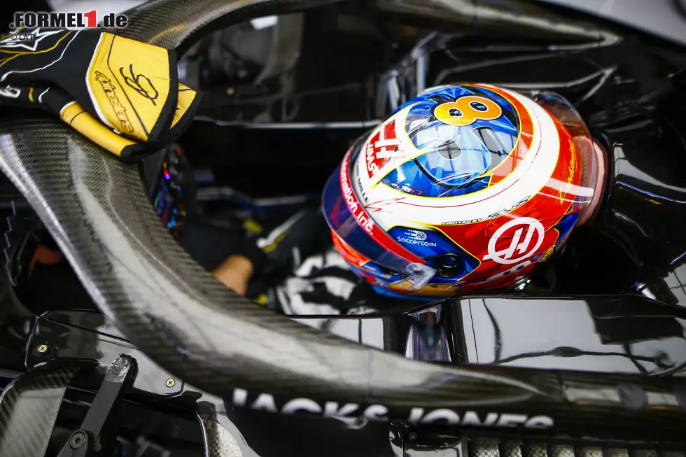 Foto zur News: Romain Grosjean (Haas)