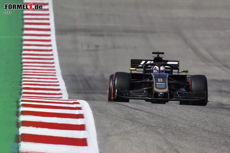 Foto zur News: Romain Grosjean (Haas)