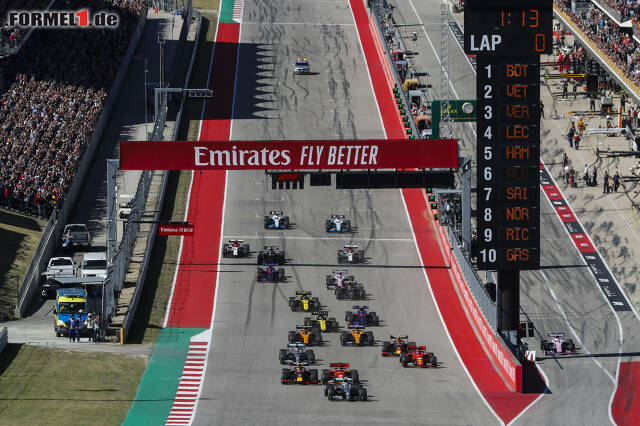 Das ganze Rennen war wie verhext: Am Start verliert er Platz zwei an Max Verstappen Das ganze Rennen war wie verhext: Am Start verliert er Platz zwei an Max Verstappen