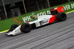 Foto zur News: Bruno Senna im McLaren MP4/4 von Onkel Ayrton aus 1988