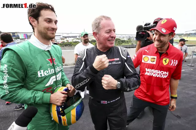 Am Donnerstag traf er sich mit Bruno Senna und Martin Brundle Foto zur News: Am Donnerstag traf er sich mit Bruno Senna und Martin Brundle
