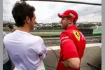 Foto zur News: Bruno Senna und Sebastian Vettel (Ferrari)