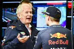 Foto zur News: Helmut Marko und Max Verstappen (Red Bull)