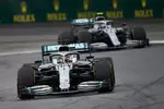 Foto zur News: Lewis Hamilton (Mercedes) und Valtteri Bottas (Mercedes)