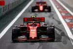 Foto zur News: Charles Leclerc (Ferrari) und Sebastian Vettel (Ferrari)