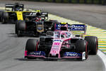 Foto zur News: Lance Stroll (Racing Point), Kevin Magnussen (Haas) und Daniel Ricciardo (Renault)
