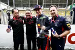 Foto zur News: Max Verstappen (Red Bull) und Christian Horner